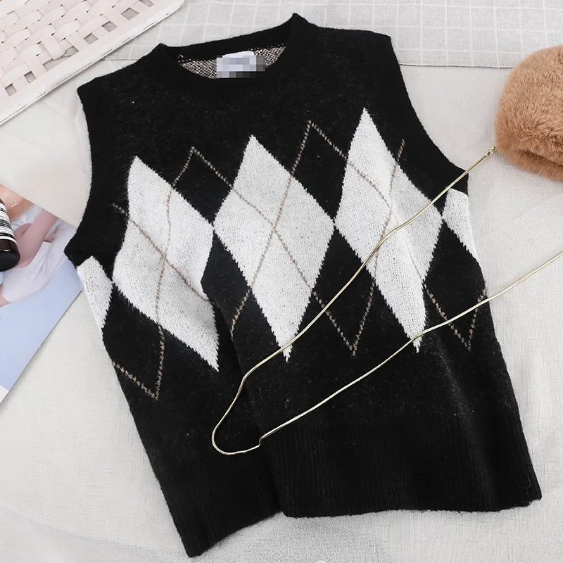 2019 Новый Модный женский жилет свитер осень и зима Универсальный теплый 2738 |