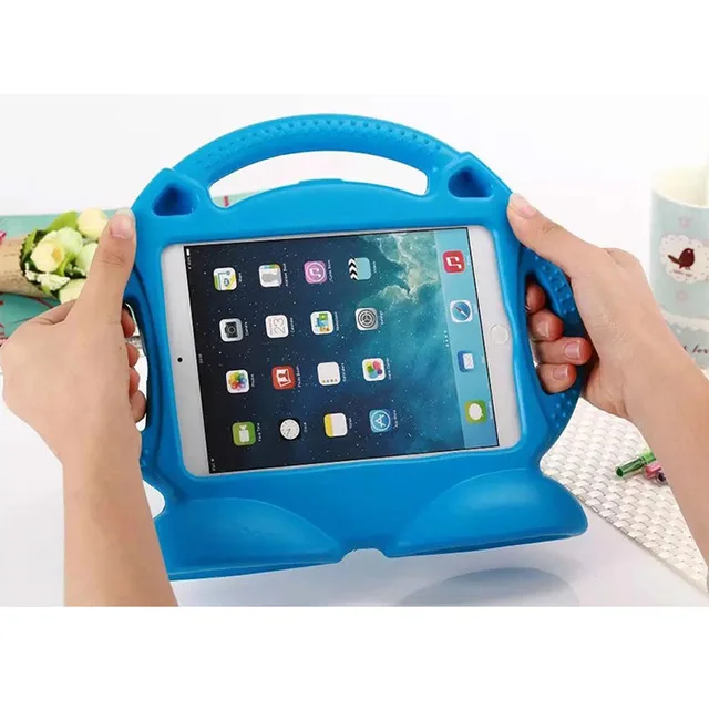 Новый милый чехол с рисунком для детей ipad mini 1 2 3 4 7 9 дюйма 3D подставкой 1234 Детская