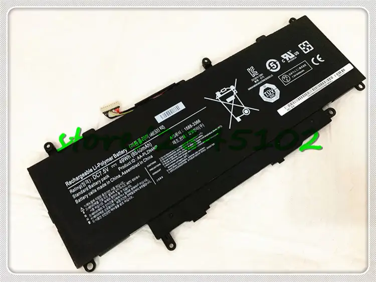 Аккумулятор 49wh для Samsung Ativ PRO (Xq700t1c a52) Xe700t1c Xq700t1c Xe700t1a Xq70 1588 3366