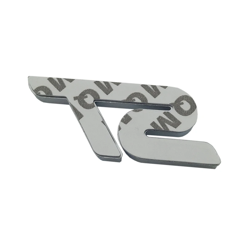 New Metal ST Logo Chrome Refitting Styling Car Emblem Badge Auto Exterior Decal 3D Sticker for Ford Focus Mondeo | Автомобили и