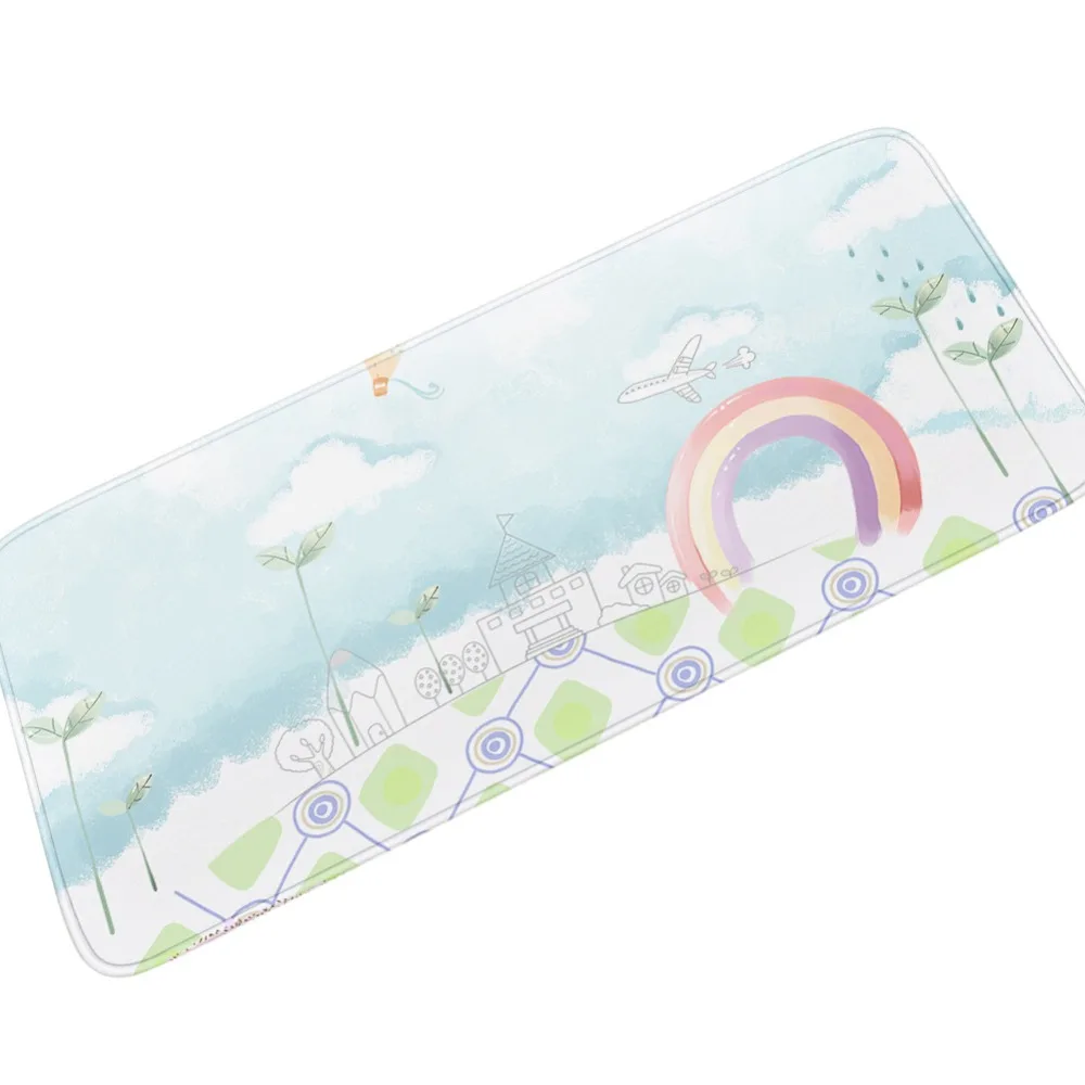 Funny Cartoon Kids Room Bedside Carpet Entrance Door Mat Kitchen Rugs Anti-slip Home Decoration Bathroom Absorbent Floor | Дом и сад