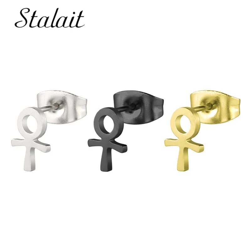 Романтичные маленькие серьги гвоздики из нержавеющей стали