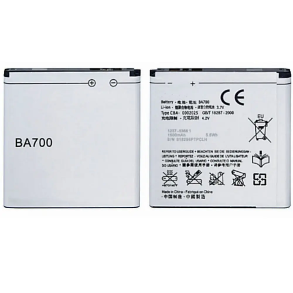 Высококачественный сменный аккумулятор 1500 мАч BA700 для Sony Xperia Neo MT15i Pro MK16i Ray ST18i V MT11i