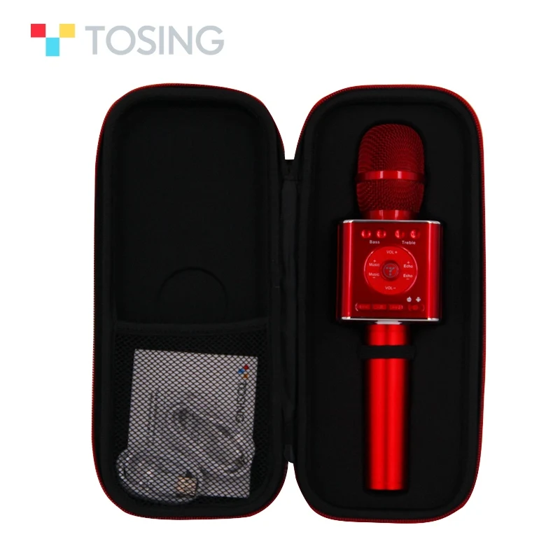 Tosing Новый 04 Беспроводной караоке микрофон громкой связи Bluetooth Динамик 2 в 1 Ручной