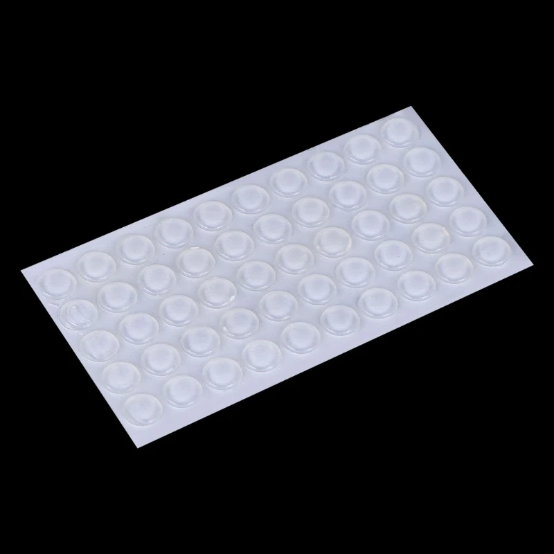 50Pcs Door Stops Stopper Silicone Cabinet Self Adhesive Bumper Damper Buffer Pad Mar28 | Обустройство дома