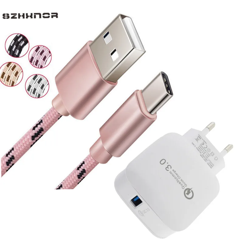 0 2 м/1 м/2 м/3 м длинный USB C QC3.0 quck зарядное устройство 3 Быстрая зарядка для Letv LeEco Le Pro