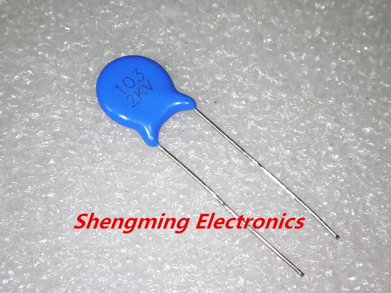 1000PCS 10NF 10000PF 0.01uF 2000V 2KV 103M High Voltage Ceramic Capacitor | Электронные компоненты и