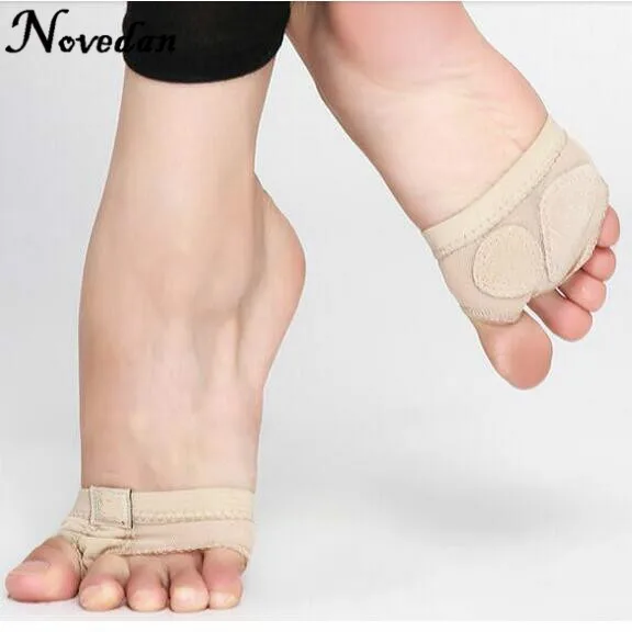 

Professional Belly Ballet Dance Toe Practice Shoe Half Sole Footundeez Foot Thongs For Modern Dance Socks Sandal Step Gym Shoes