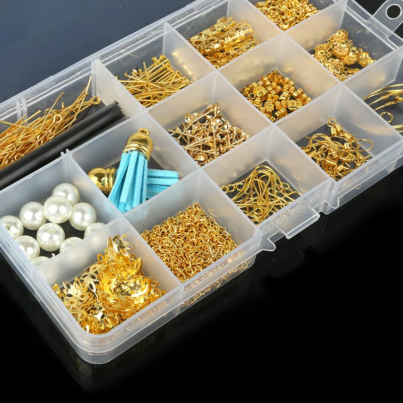 Фурнитура для сережек сделай сам материал: бусины чашка крючок подвески с