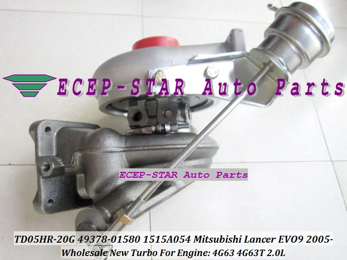 Турбо TD05HR 49378-01580 1515A054 49378 01580 49378-01581 для Mitsubishi Lancer EVO Evolution 9 80 Series 2.0L 2005- 4G63T 4G63 |