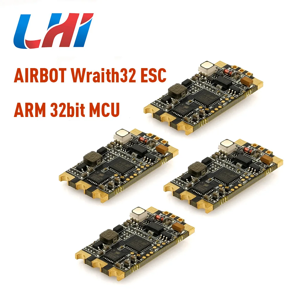 BLHeli_32 ESC для квадрокоптера Wraith32 32 bit Оригинал airbot 35A поддержка DSHOT1200 Встроенный