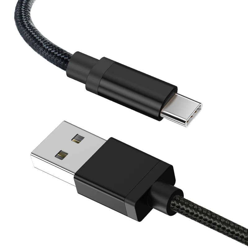GUSGU Nylon Braided Mobile Phone USB C Cable Type Plug Fast Charging Data For Samsung S9 S8 Xiaomi Mi6 Mi5 Typec Cables | Мобильные