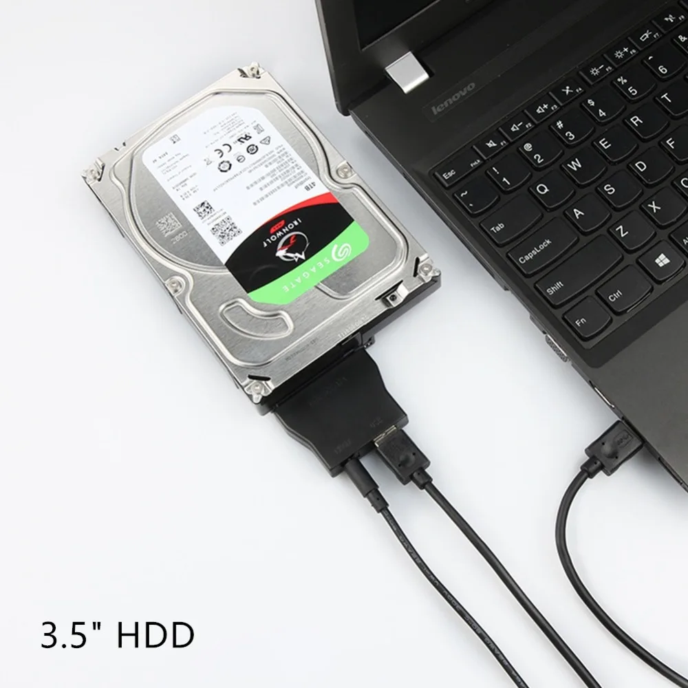 Superspeed USB 3.0 to SATA III Adapter Converter Cable for Universal 2.5/3.5 HDD/SSD Hard Drive Disk and Optical | Компьютеры и офис