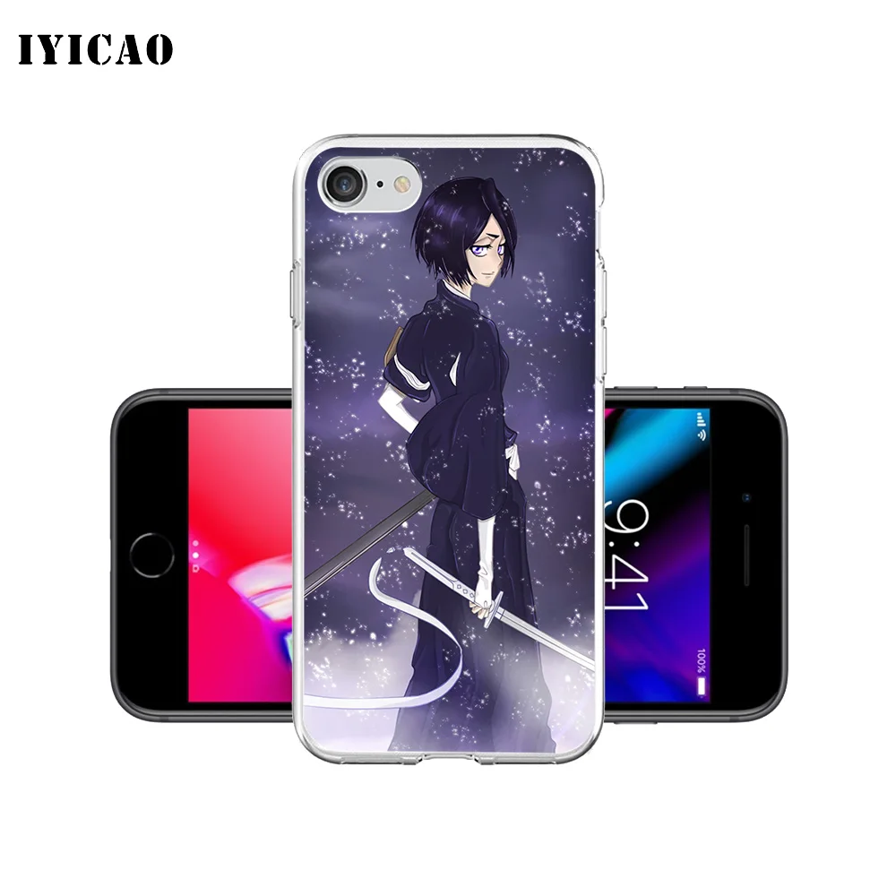 Мягкий силиконовый чехол IYICAO для iPhone X XR XS MAX 6 6s 7 8 Plus 5 5S SE TPU | Мобильные телефоны и