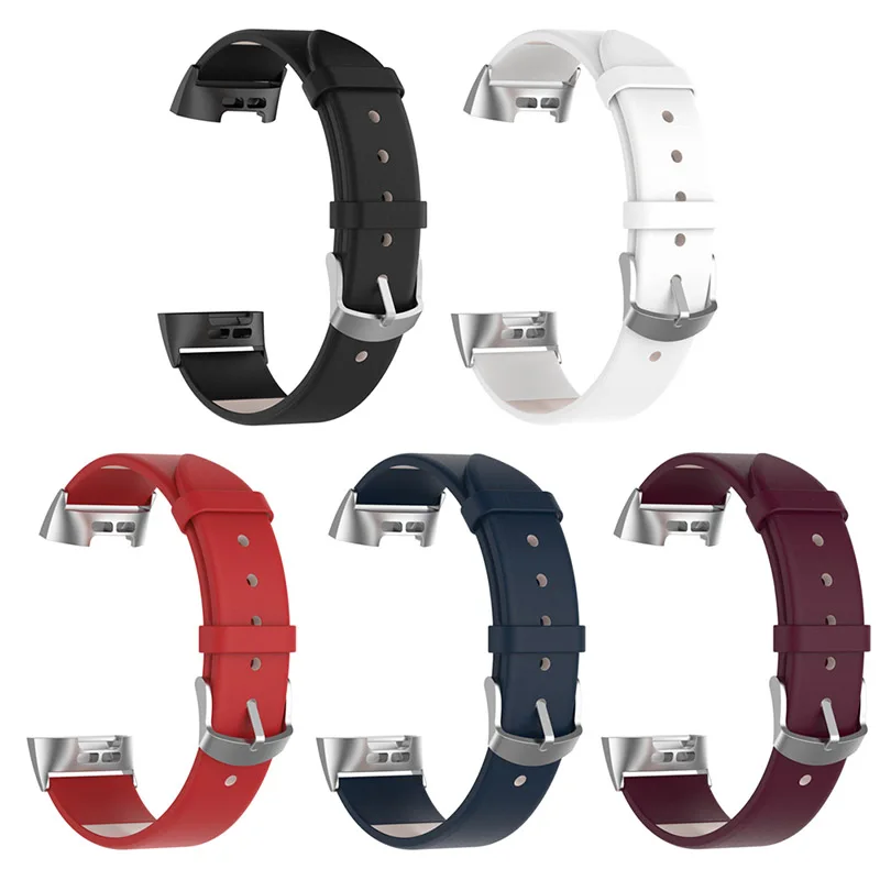 Сменные ремешки кожаные Смарт фитнес часы браслет для FitbitCharge 3 NK-шоппинг |