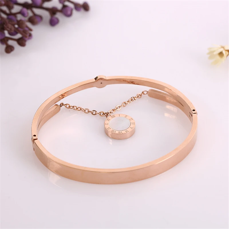 Очаровательный круглый подвесной браслет ZRM для модных женских встреч и покупок