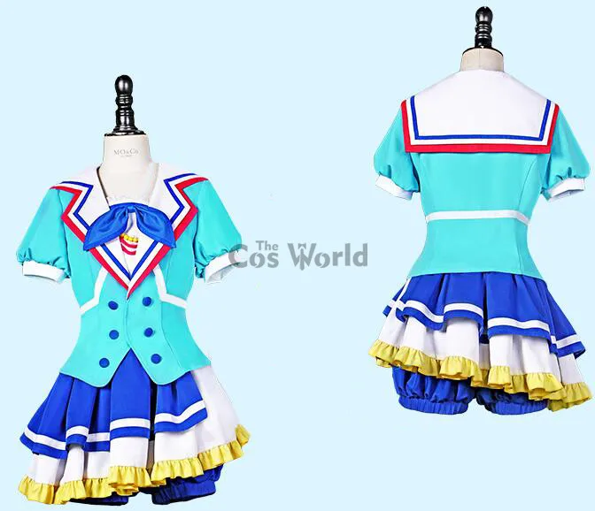 Прекрасно! Солнечный свет! Косплей-костюмы Aqours разноцветный костюм для косплея |