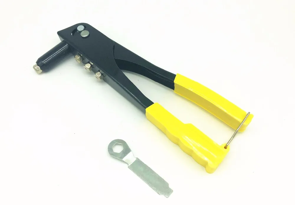 

Milda Light-weight Hand Riveter Manual Blind Rivet Gun Hand Tool for Home Crafts / Workshop / Toolbox / Hobbyists / Modelers