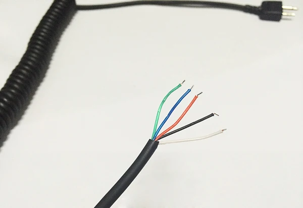 2 шт. пружинные провода для микрофона ICOM V8 F21 F11 V82 V85 F26 F22 шт.|for cable|line 5line cable |