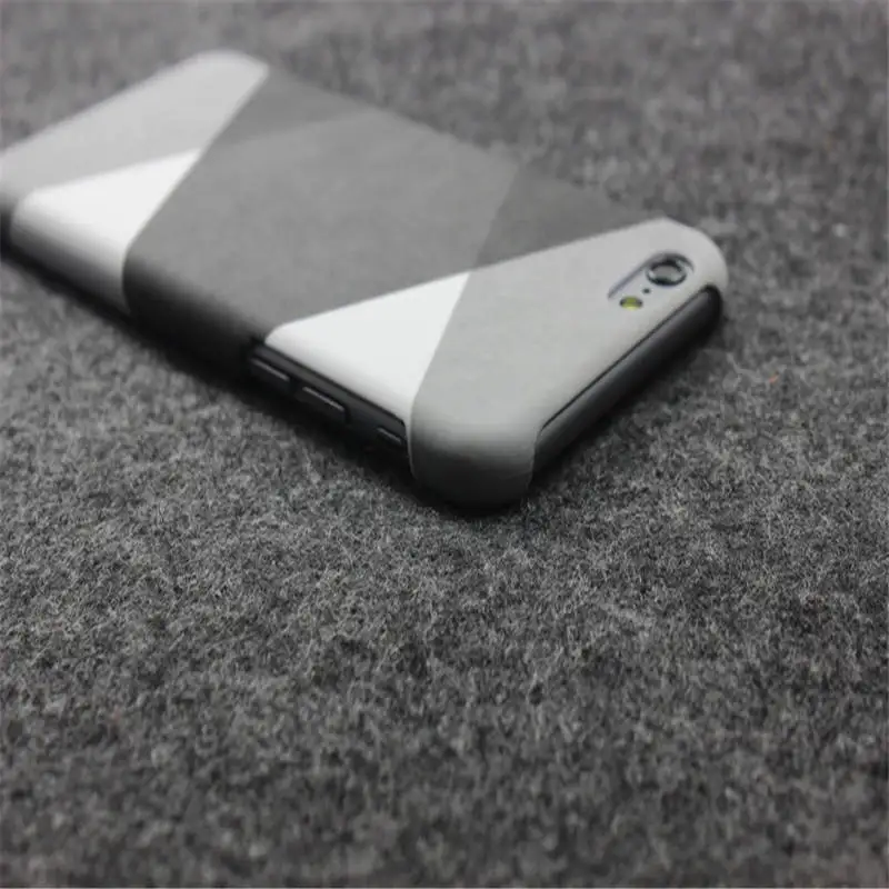 Черный и белый серый контраст для Iphone 66S 6P 78 78plus x Xs Xr Xsmax простой полупакет жесткий
