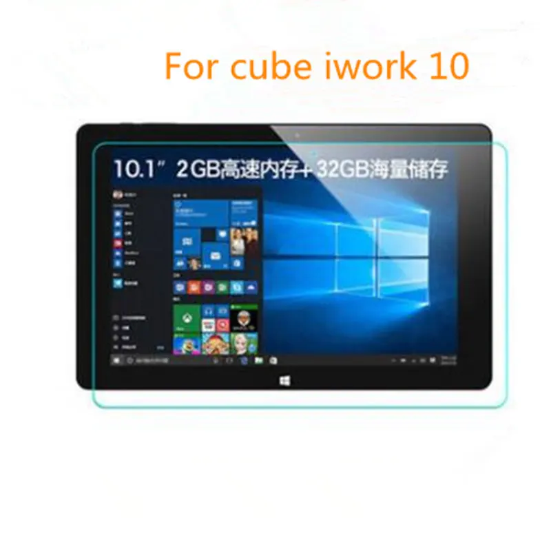 

In Stock Tempered Glass Films Screen Protector for cube iwork10 pro 10.1inch Tempered Glass Film