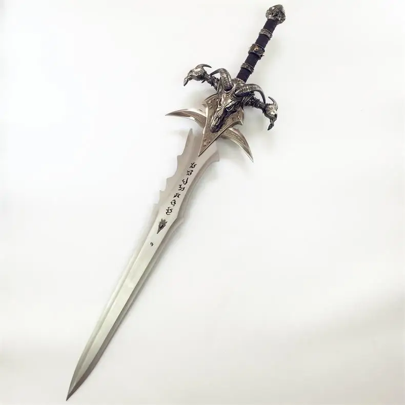 Металлический Косплэй оружие Frostmourne меч модель бесшовного Изделия из металла 120