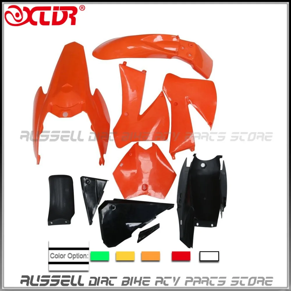 Комплект пластиковых обтекателей защита крыльев для KTM85 KTM 85 2006 2012 SX85 SX85|plastic