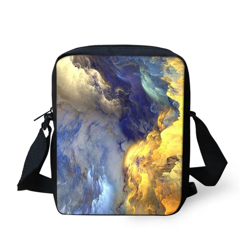 Женские сумки мессенджеры THIKIN Мраморная Сумка Кроссбоди для детей детские