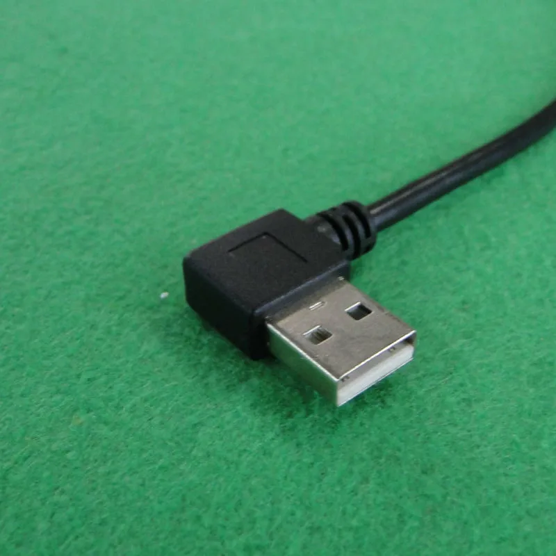 Высокое качество USB 2 0 A male left 90 градусов локоть к B принтер сканер линия передачи