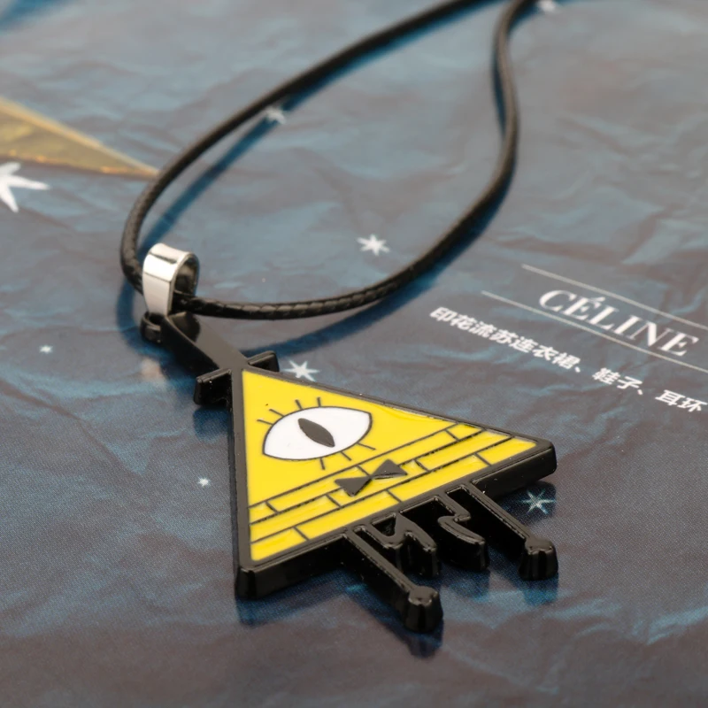 Ожерелье с подвеской dongsheng Bill Cipher Boss чокер косплей ожерелье для мужчин и женщин