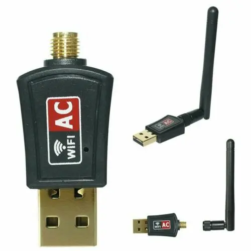600 Мбит/с 2 4/5 ГГц USB WiFi беспроводной сетевой адаптер двухдиапазонный 802.11AC PC ключ