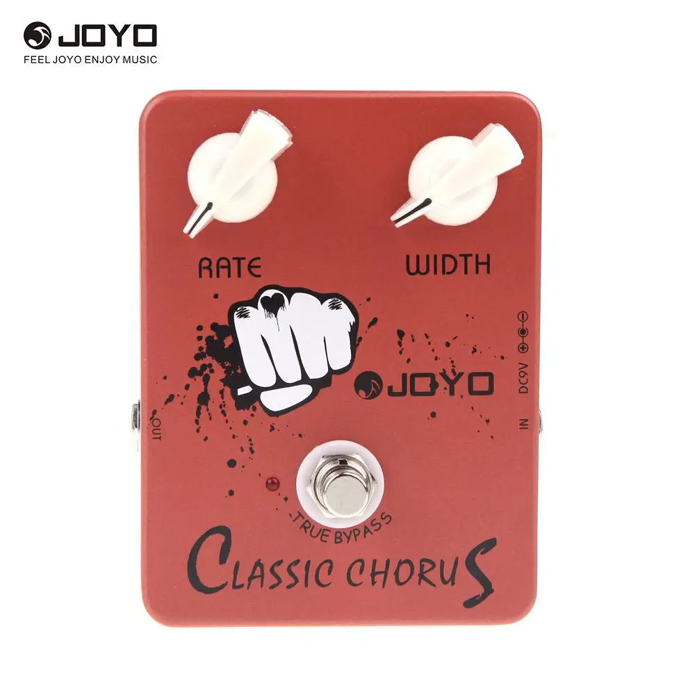JOYO JF 05 педаль эффектов для электрогитары Классический хор Правда Обход Дизайн|true