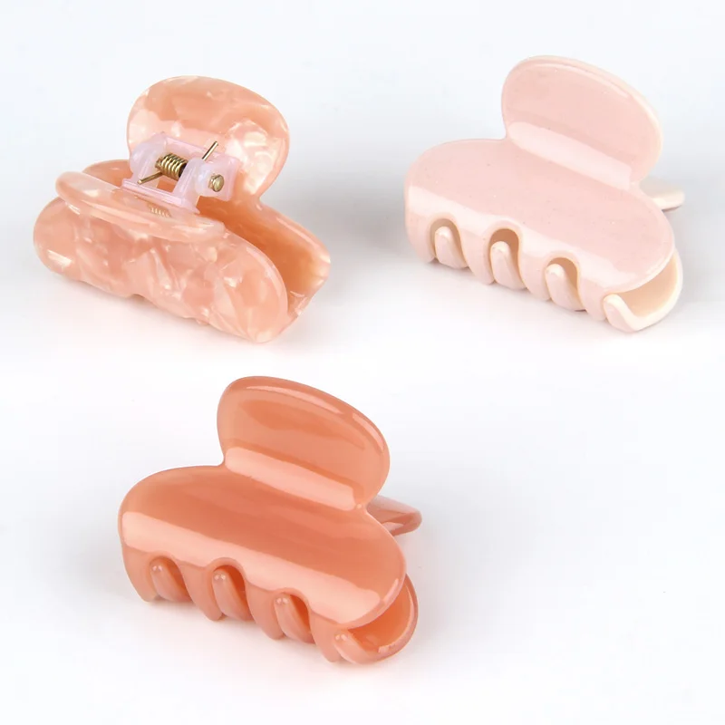 Новое Поступление Целлюлозы Ацетат Украшения Для Волос Упругие Краб Коготь