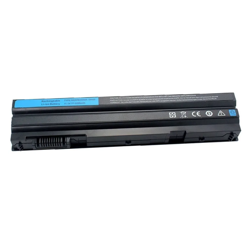 7XINbox 11 1 В 6 ячеек 4YRJH 8858X KJ321 R48V3 M1Y7N T54F3 Батарея для Dell E5520 E5420 E5430 E5530 2P2MJ 312 1163