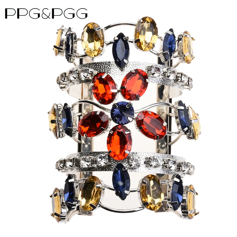 PPG & PGG новые модные эффектные Макси браслеты ювелирные изделия женские свадебные