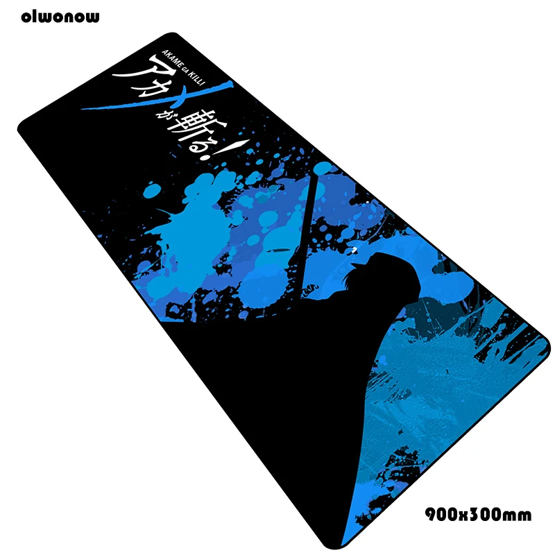 Size 900x300x2mm Коврик для мыши akame ga kill 90x30 см, эргономичный коврик для мыши, лучший игровой коврик для геймера, ноутбука, персонализированные коврики для мыши, клавиатура, ПК, коврик - Цвет: Size 900x300x2mm