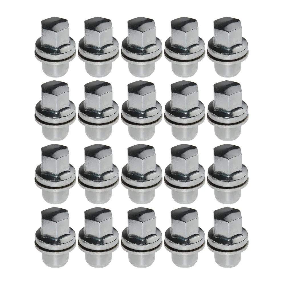 

AP03 20 Pcs Wheel Nut Cap For Land Rover Discovery 3 4,5,for Range Rover L322 Sport M14x1.5 RRD500290