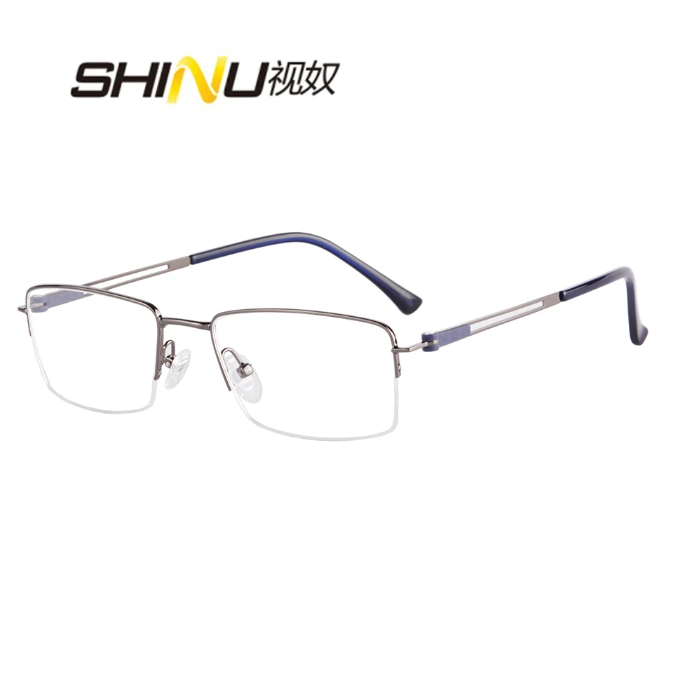 SHINU очки по рецепту для мужчин оптические прогрессивные многофокальные