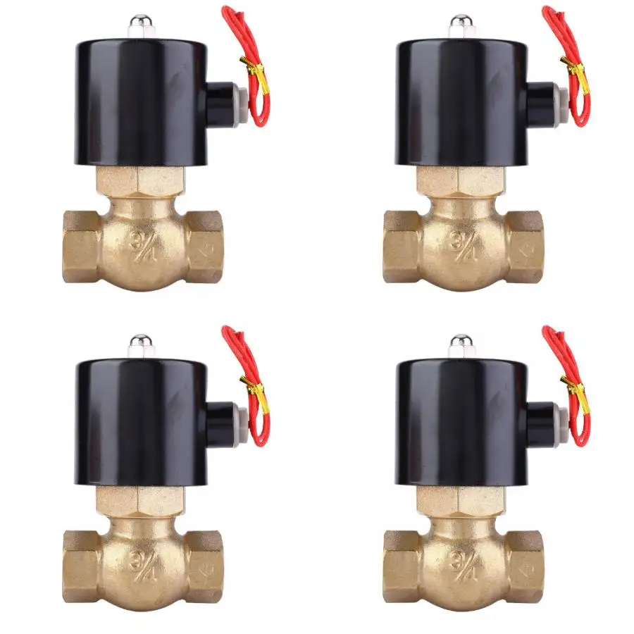 Шаровой клапан двухсторонний нормально Соленоидный для паровой воды и воздуха |