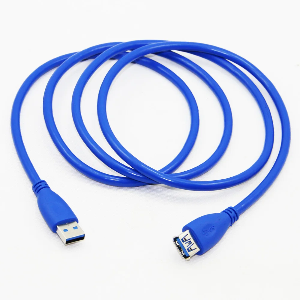 1 5 м футов USB 3 0 удлинитель Мужской и Женский M/F 9 + ядро двойное экранирование