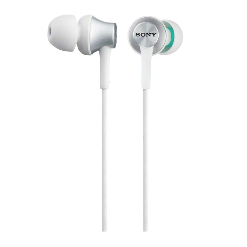 Белый SONY оригинальные MDR-EX450 наушники-вкладыши динамические высококачественные - Цвет: Белый