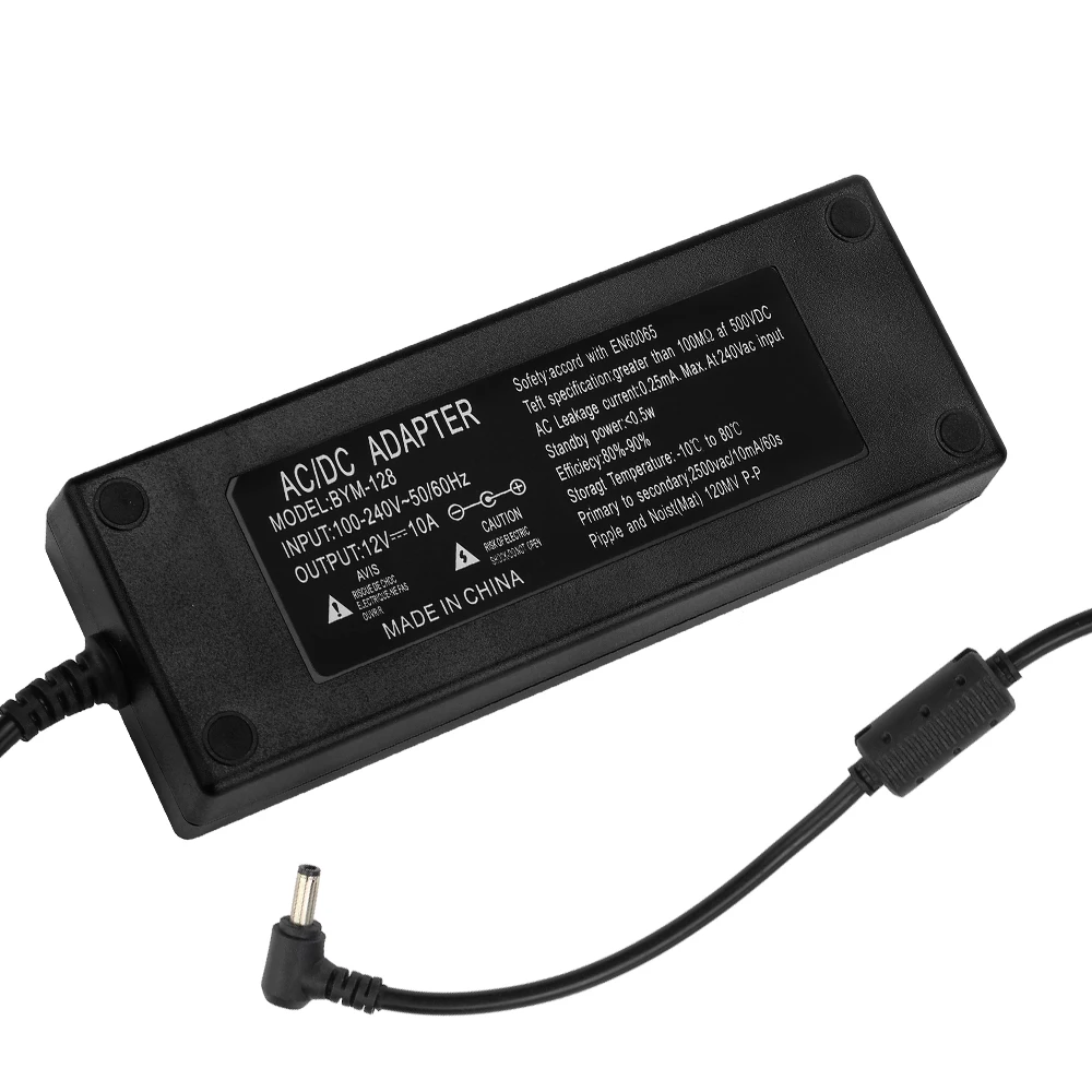 AC в DC 12V 10A Led блок питания зарядное устройство конвертер освещение трансформатор