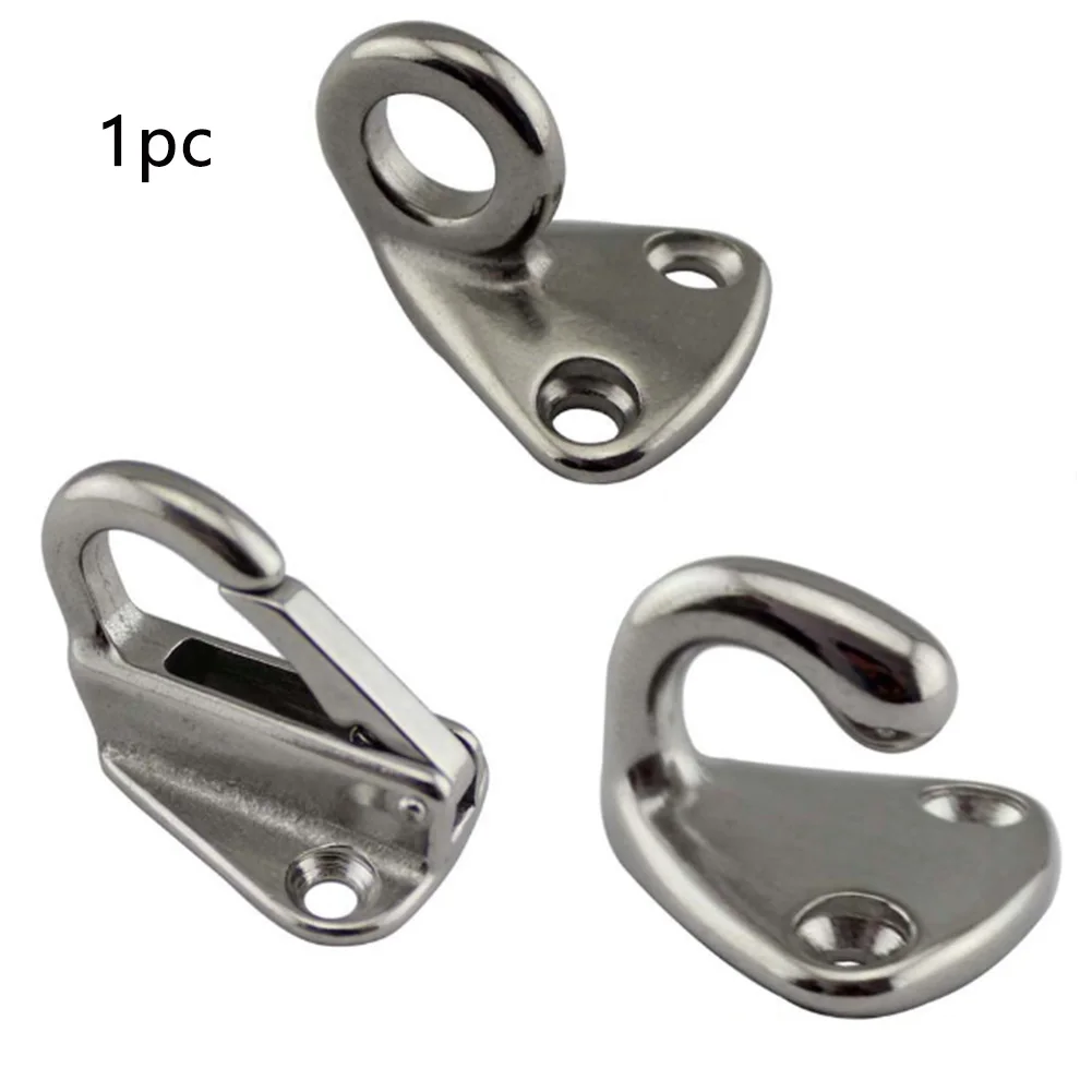1 шт. из нержавеющей стали Пружинные закрытые крючки крыло защелкивающийся