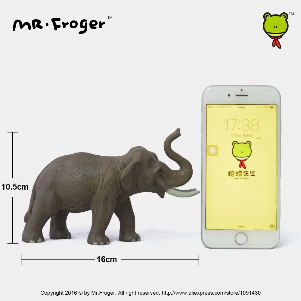 Фото Mr.Froger модель слона, игрушка, классика, дети, моделирование, зоопарк, дикие животные, игрушки, набор, куклы из ПВХ, твердый пластик, ПВХ, научное... №5
