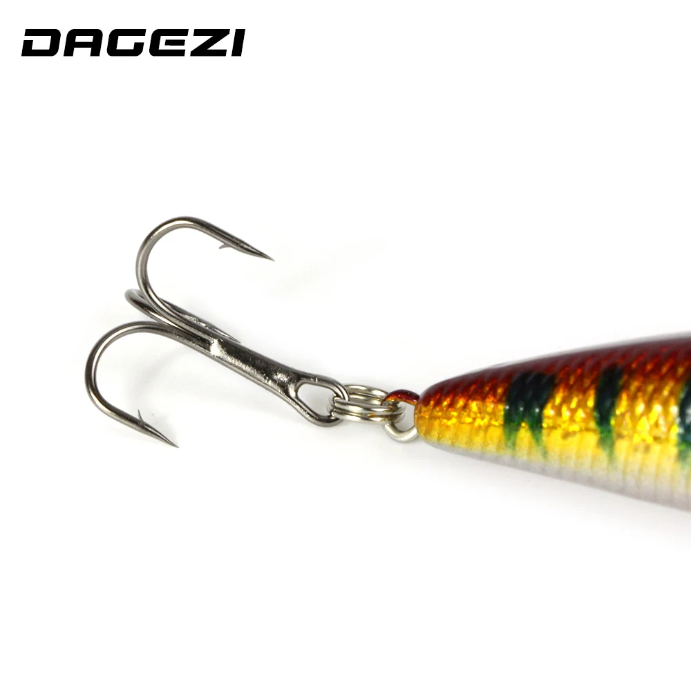 Рыболовная приманка DAGEZI твердая глубокого плавания рыболовные приманки 10 шт./лот
