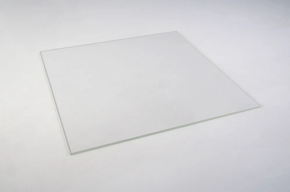 

Reprap Prusa Mendel and AO series printer Lulzbot BOROSILICATE GLASS Borosilicate Glass Bed, 300mm x300mm