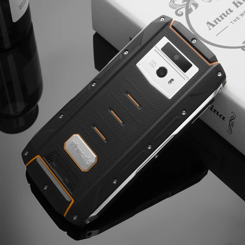 VKworld VK7000 IP68 Водонепроницаемый смартфон 5 2 &quotдюймовый 4 GB + 64 Android 8 0 5600 mAh Face ID 13.0MP