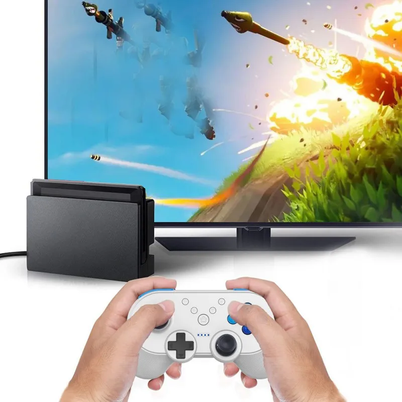 Mini Wireless Bluetooth Gamepad For Nintendo Switch Console NS Game Controller Gamepads NFC/Turbo/Auto Turbo Som S7 hot | Электроника