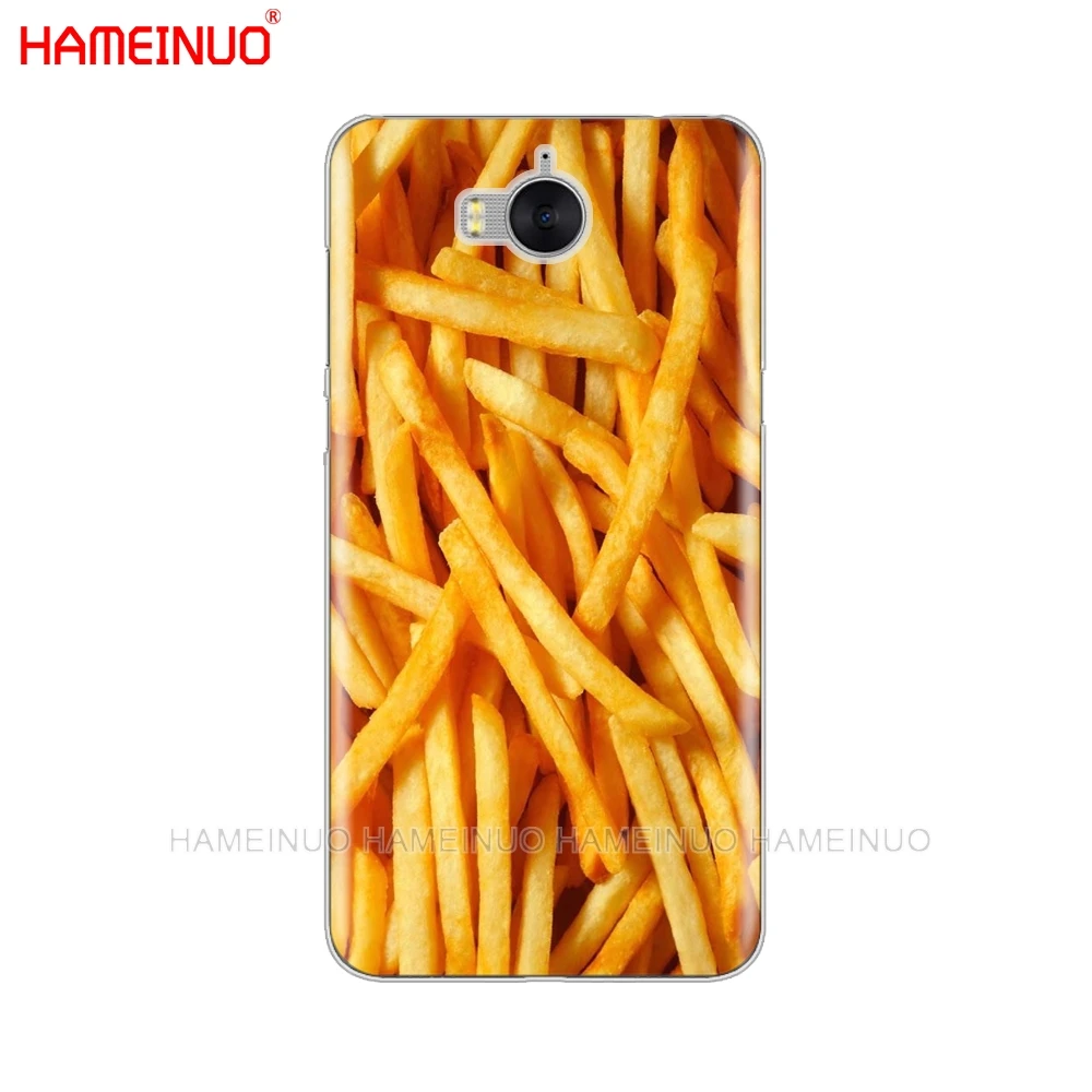 Чехол для мобильного телефона HAMEINUO Food Biscuits chocolates meat design Для huawei honor 3C 4X 4C 5C 5X 6 7 Y3 Y6 Y5