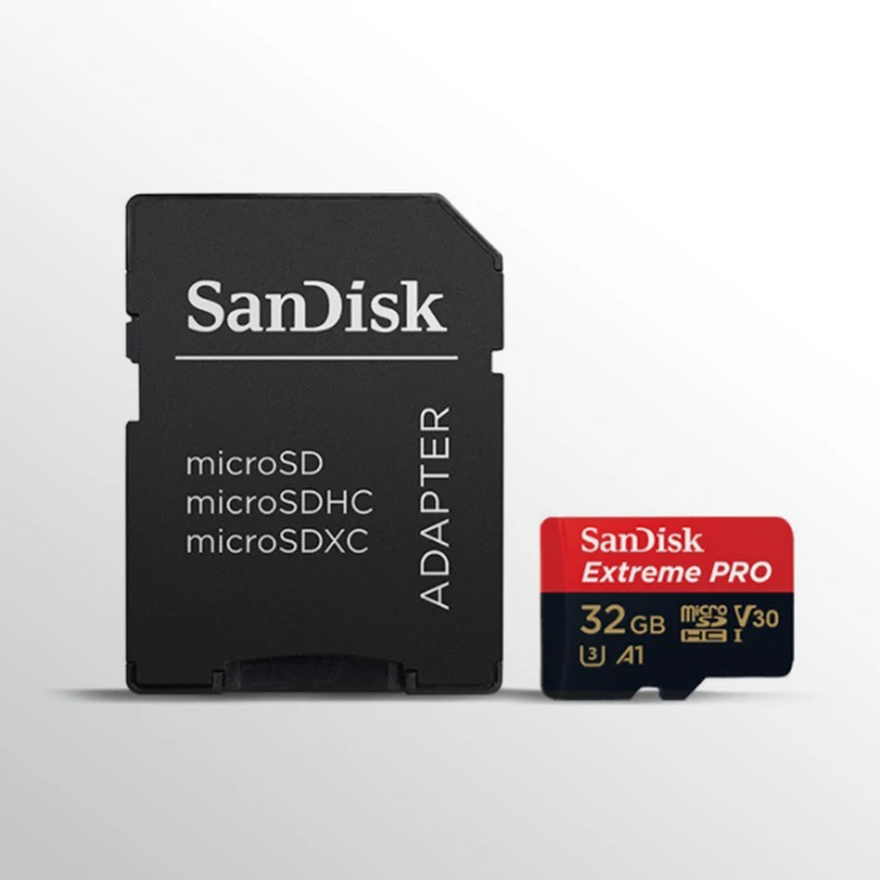 Карта памяти SanDisk Extreme Pro Micro SD 100% оригинал 64 ГБ 128 256 U3 V30 A2 карта SDXC флеш-карта TF для